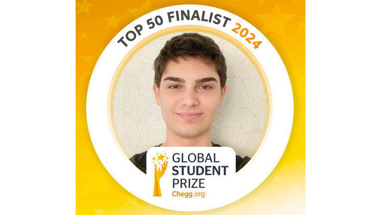 Sokak hayvanlarını koruma projesiyle Dünyanın en iyi 50 öğrencisi arasında