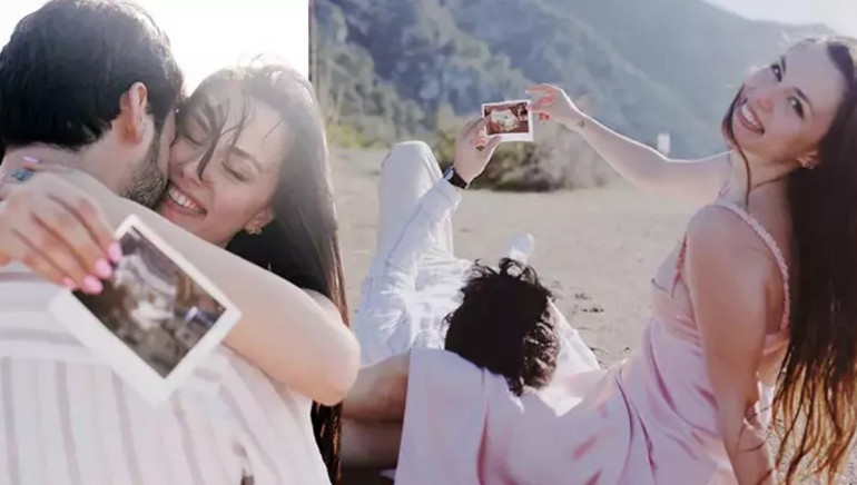 Sessiz sedasız evlenmişti... Şimdi doğum için gün sayıyor