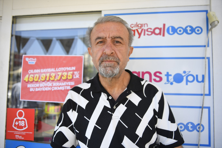 Çılgın Sayısal Loto’da rekor ikramiye Kırşehirde sahibini buldu Talihliyi merak edenler bayiye akın ediyor