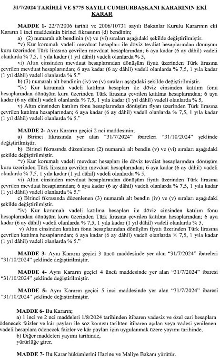 KKMye stopaj geldi