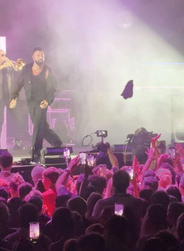 Ricky Martin Türkiyede... Antalyada Latin rüzgarı