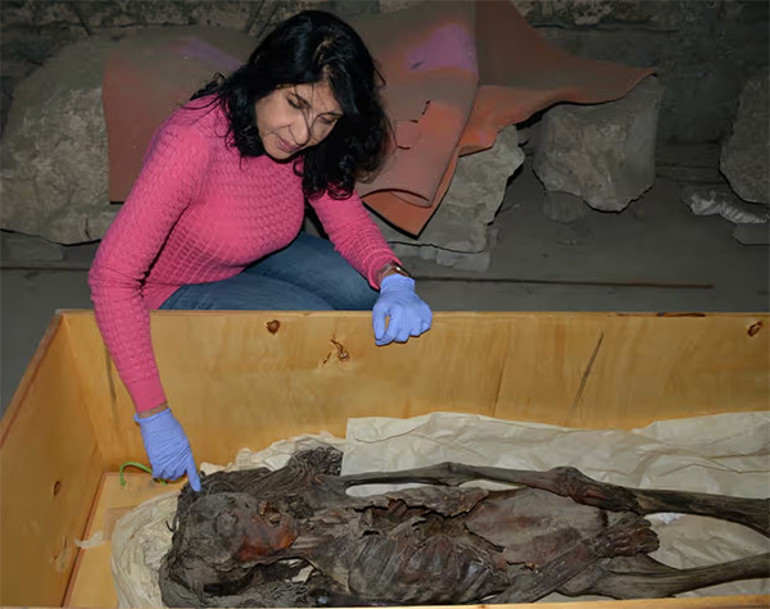 Dünya bu fotoğrafı konuşuyor… 3 bin 500 yıldır çığlık atan mumyanın gizemi…
