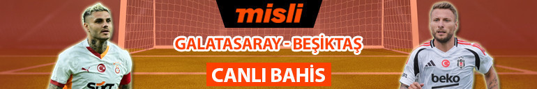 Galatasarayda eksik var mı Beşiktaşın muhtemel 11inde kimler var Süper Kupa iddaa oranları, hakem istatistikleri...