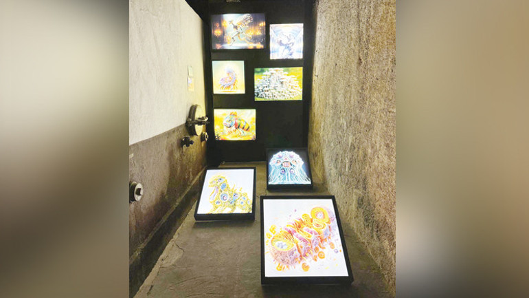 Kapadokya’da mahzenler sanat açtı