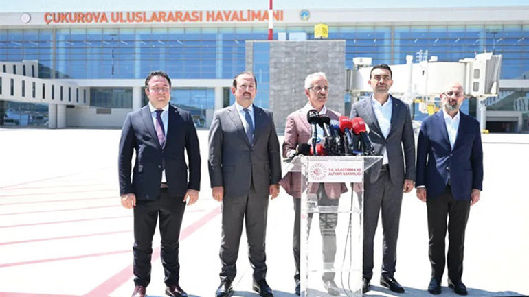 Çukurova Havalimanı uçaklarını bekliyor