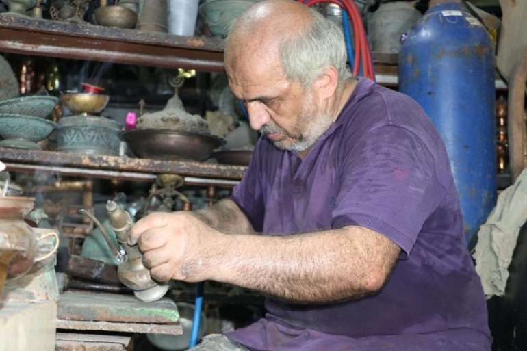 Bölgede bu işi yapan tek usta o kaldı: Dubai, Katar ve Taylanda ürün gönderiyor... Çocuklarımın aynı mesleği yapmasını istiyorum