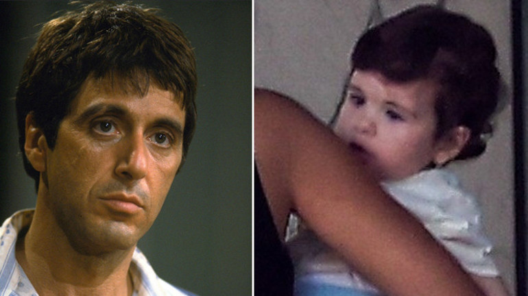 Bu yaştan sonra nasıl baba olayım diyordu...  Efsane oyuncunun oğlu kendi gençliğinin kopyası gibi