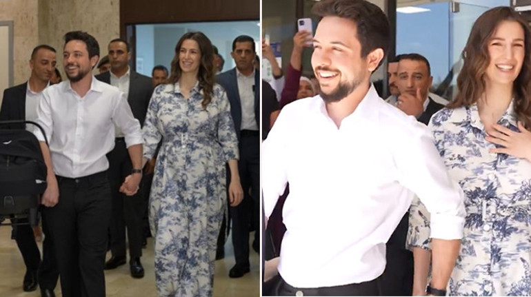 İlk aile pozu... Kızıyla aynı gün doğan tüm bebeklere altın dağıttı