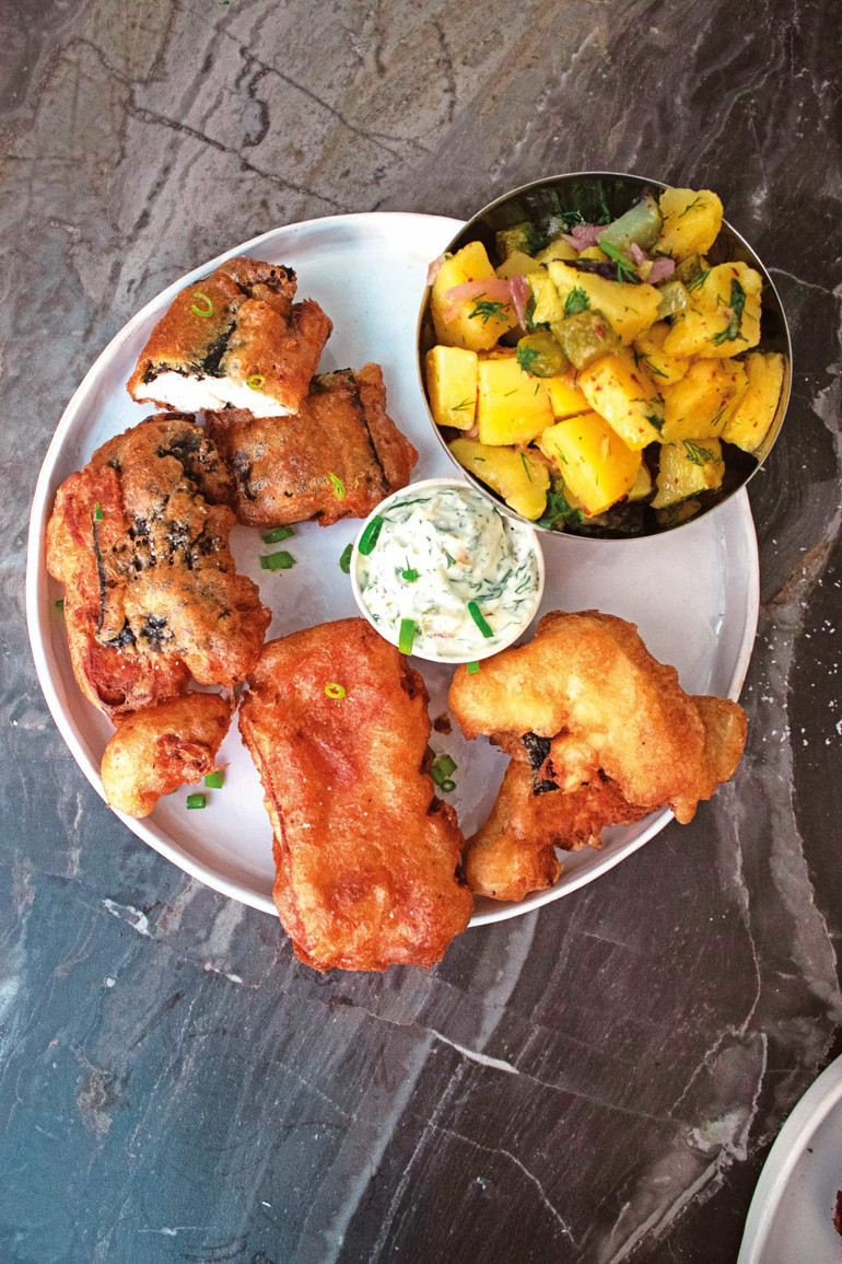 Buram buram deniz kokan vegan sofralar