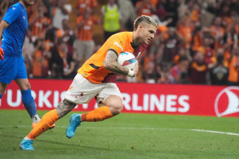 Michy Batshuayi, Fenerbahçede bıraktığı yerden Galatasarayda devam ediyor Yine oyuna girip golünü attı