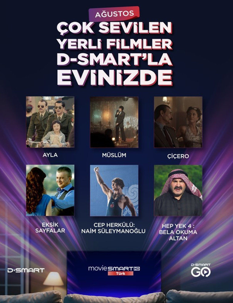 Film gibi yaşamlar ağustosta D-Smart’ta
