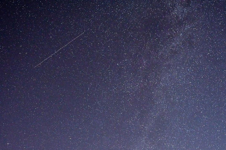 Başkentin Peribacalarında Perseid meteor yağmuru