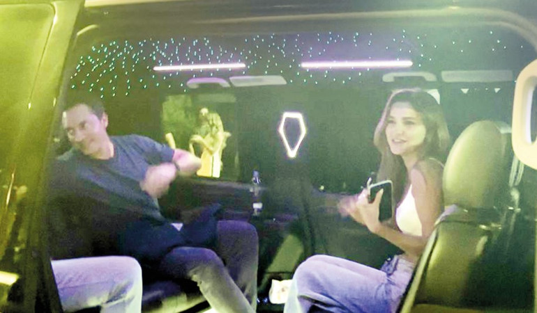 Nilsu Berfin Aktaşın eğlence gecesi