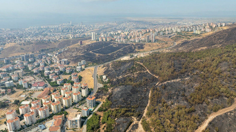 Rüzgâr güneye esse Karşıyaka yanardı