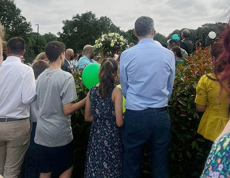 Küçük Ada, son yolculuğuna uğurlandı