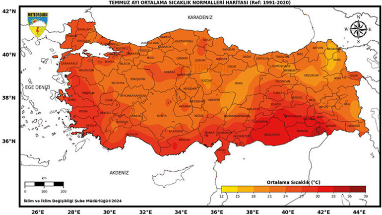 Yaklaşan felaketin haritası