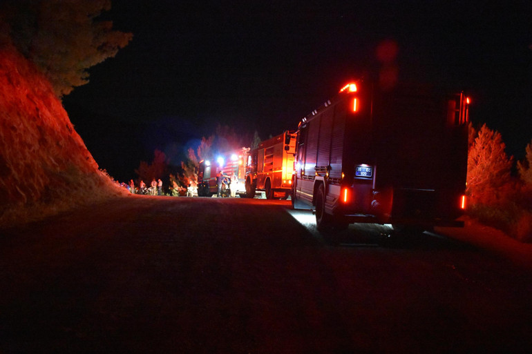 İzmirdeki orman yangını kontrol altına alındı