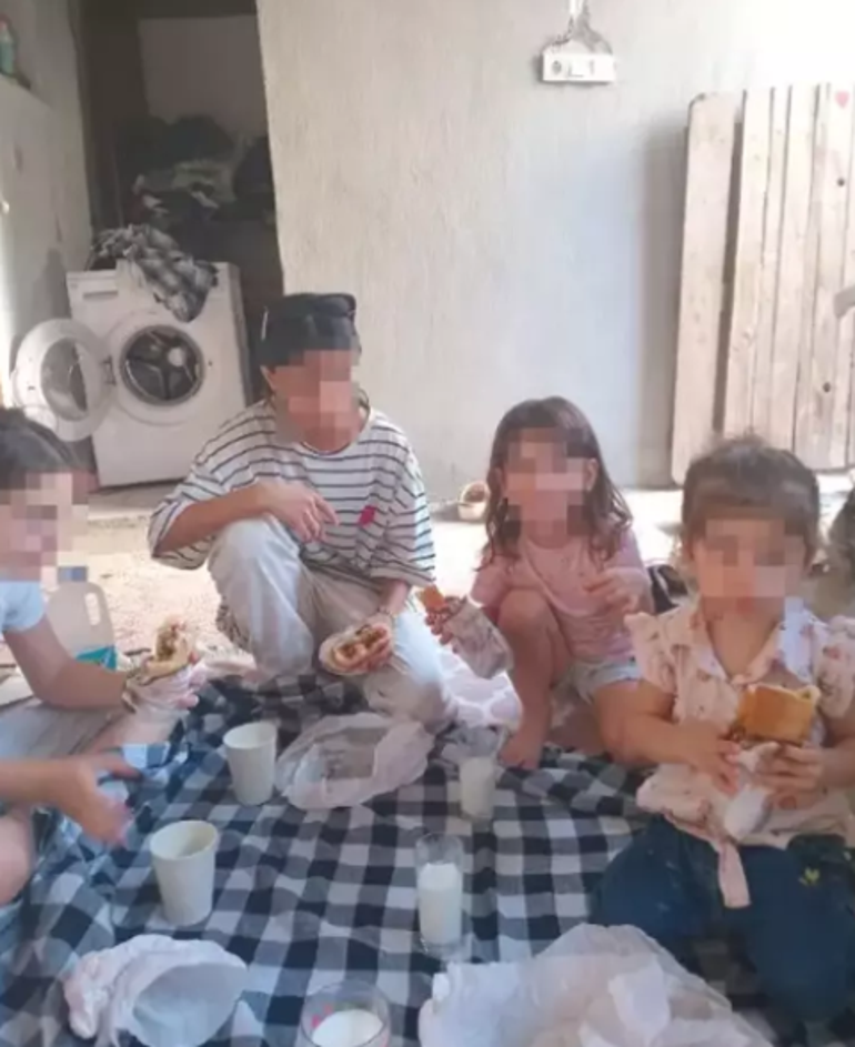 İzmirde cani baba 3 çocuğunu katletmişti Yemek yedikleri fotoğrafın hikayesi ortaya çıktı
