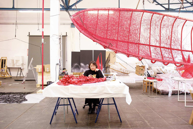 Chiharu Shiota İstanbul Modern’i ağlarla saracak