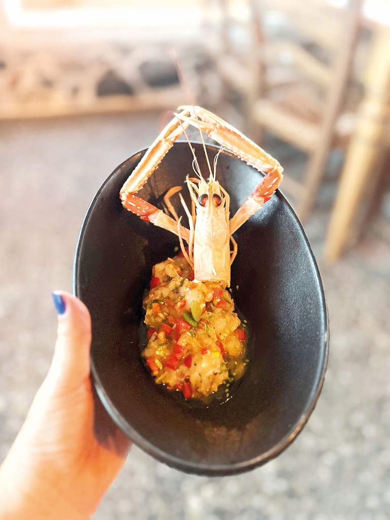 Ada yemekleri damağımızı şenlendirdi