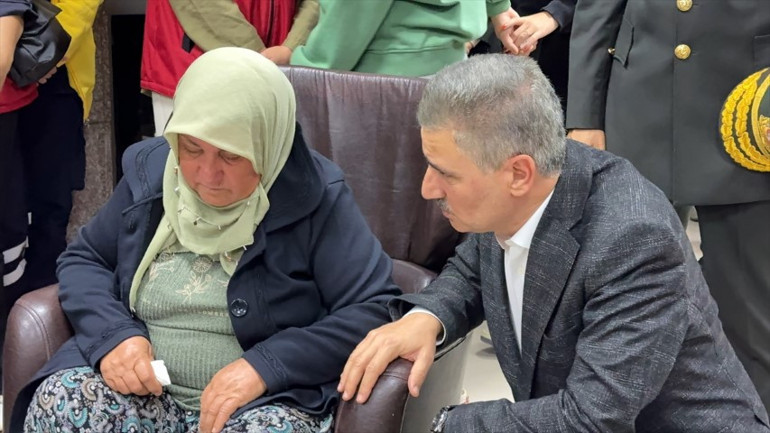 Şehit Binbaşı Osman Ayan, memleketine getirildi