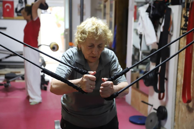 Anne oğulun güç veren dayanışması
