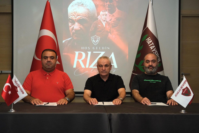 Hataysporda Rıza Çalımbay dönemi başladı