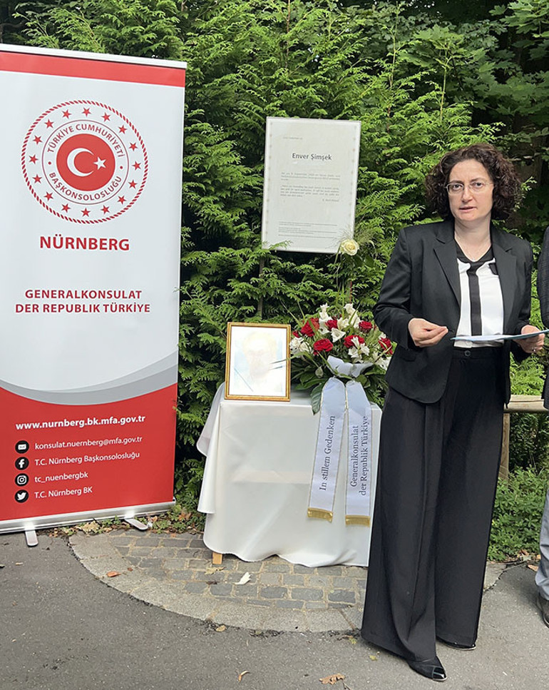 NSU Kurbanı Enver Şimşek öldürüldüğü yerde anıldı