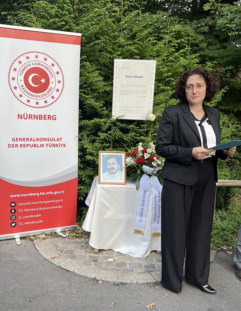 NSU Kurbanı Enver Şimşek öldürüldüğü yerde anıldı