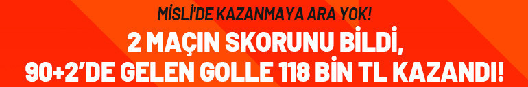 3 maçlık iddaa kuponu yaptı, 90+2de 118 bin TL kazandı