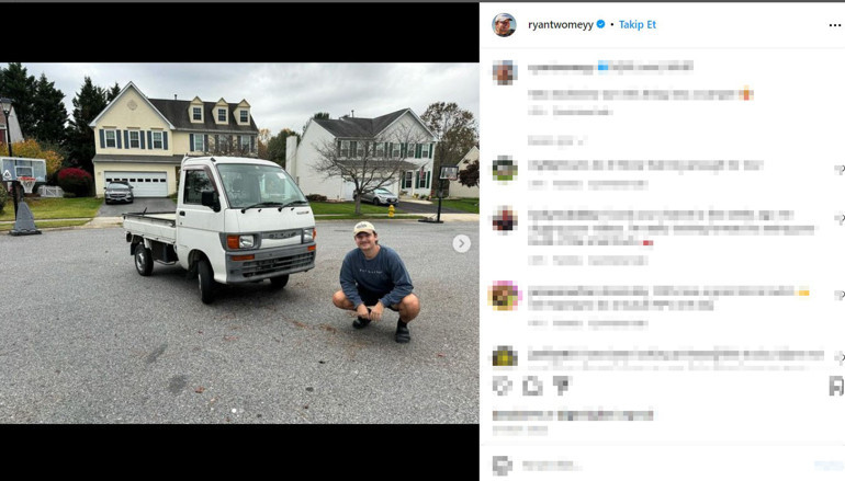 Mini kamyonu dünyanın en küçük karavanına dönüştürdü…  ‘Umarım küçük motor ve tekerlekler bu kadar ağırlığı taşır’