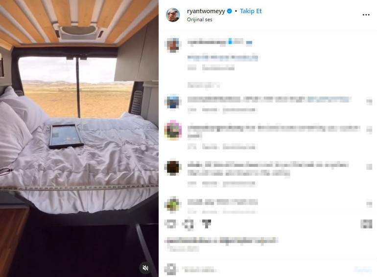 Mini kamyonu dünyanın en küçük karavanına dönüştürdü…  ‘Umarım küçük motor ve tekerlekler bu kadar ağırlığı taşır’