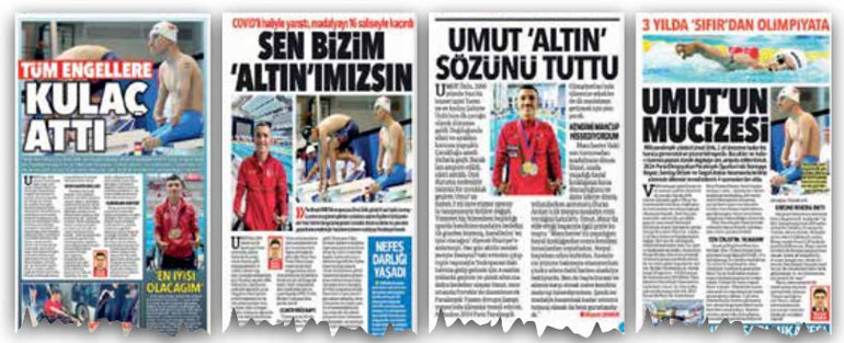 Biz sana hep inandık Umut: Paralimpik Olimpiyatları’ndan 2 altın madalyayla döndü
