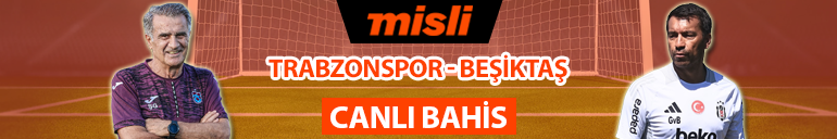 Trabzonspor-Beşiktaş ŞAMPİYON ORAN farkıyla Mislide Türkiyenin en yüksek iddaa oranları burada...