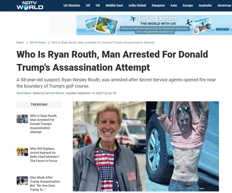 Son dakika...Dünya Trumpa suikast girişiminde bulunan saldırganı konuşuyor Ukraynada savaşmaya ve ölmeye hazırım