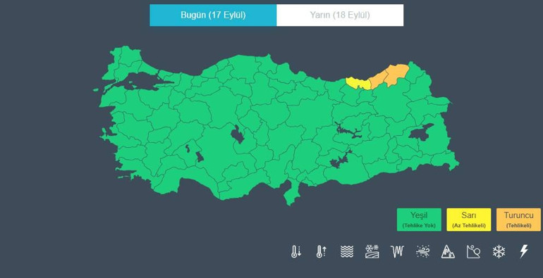 Meteoroloji tarih verdi Tüm yurtta etkili olacak: Sağanakla birlikte hava sıcaklığı düşecek