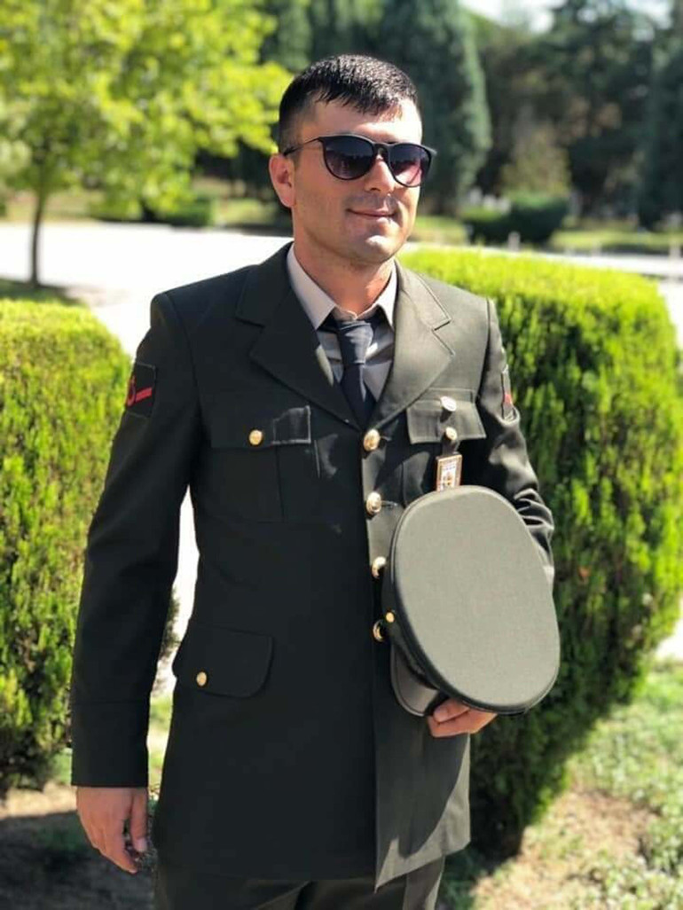 Kazada hayatını kaybeden uzman çavuş Burak Sefa Ürüm toprağa verildi