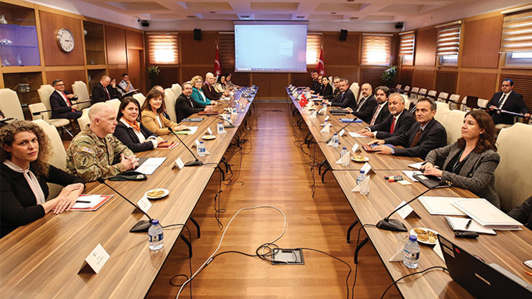ABD ile yapılan görüşmede Suriye’deki gelişmeler ele alındı