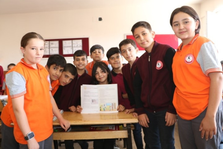 DHAnın haberi ders kitabında konu oldu: Yılın babası...