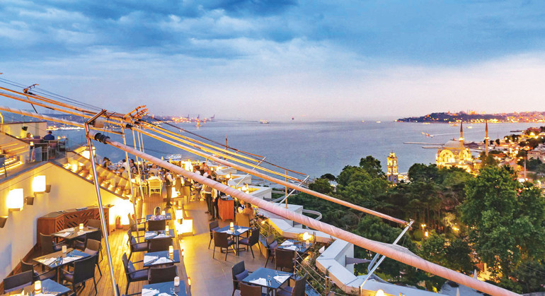 Gökyüzüne komşu teraslarda buluşalım