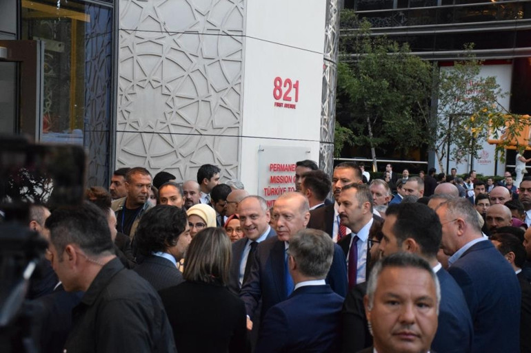 Cumhurbaşkanı Erdoğan, BM 79. Genel Kuruluna katılmak üzere ABDye geldi