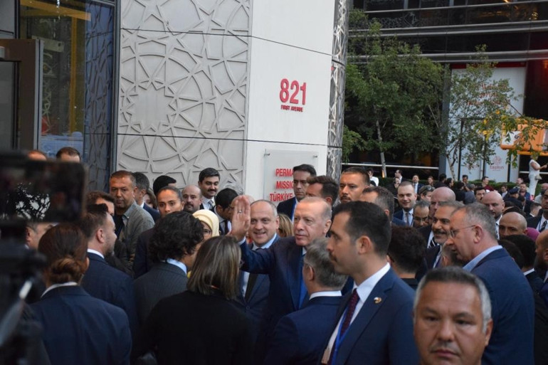 Cumhurbaşkanı Erdoğan, BM 79. Genel Kuruluna katılmak üzere ABDye geldi