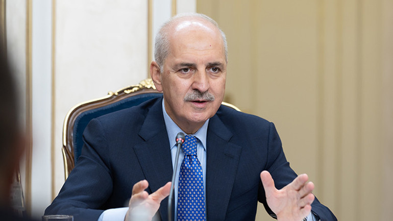TBMM Başkanı Numan Kurtulmuş, Rusya Federasyon Konseyi Başkanı Matviyenko ile görüştü