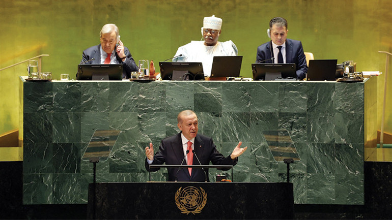 Son dakika: Cumhurbaşkanı Erdoğandan BMde tarihi çağrı: Katliam şebekesini durdurmak için neyi bekliyorsunuz