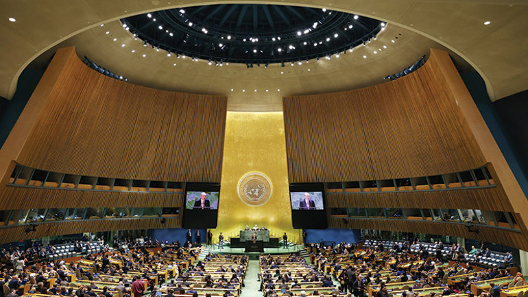 Son dakika: Cumhurbaşkanı Erdoğandan BMde tarihi çağrı: Katliam şebekesini durdurmak için neyi bekliyorsunuz