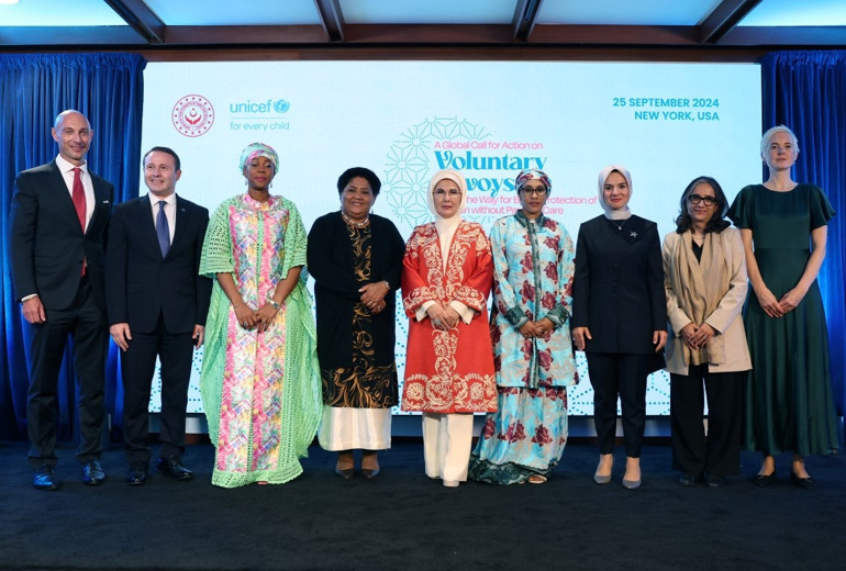 Emine Erdoğan: Filistindeki durumu göz ardı edemeyiz