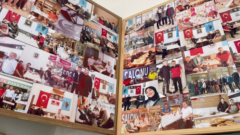 Çorumdaki fırında şaşırtan uygulama: Bir pide bir fotoğraf... Müşterilerimin hatırasını saklıyorum