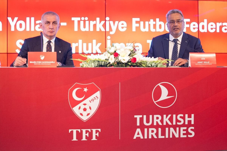 TFF ile THY arasında sponsorluk anlaşması