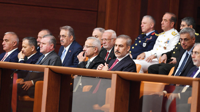 Cumhurbaşkanı Erdoğan TBMM’de konuştu: İsrail gözünü Türkiye’ye dikecek