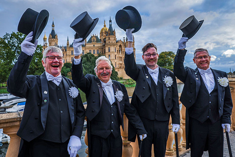 Kutlamaların merkezi Schwerin